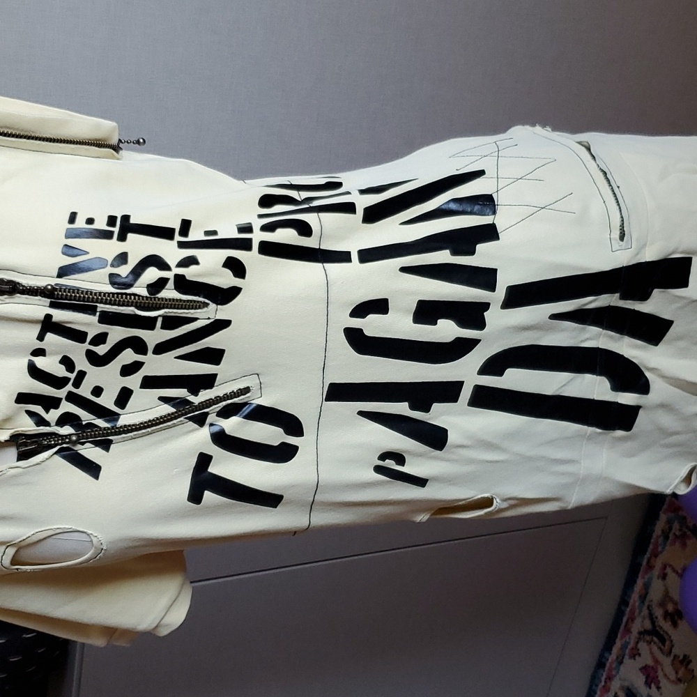 NWT Vivienne Westwood Anglomania 2005 "Active resistance to Propaganda" Dress - Picture 7 of 10